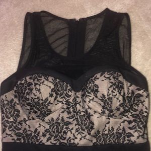 Black lack Guess dress size 4 worn once.